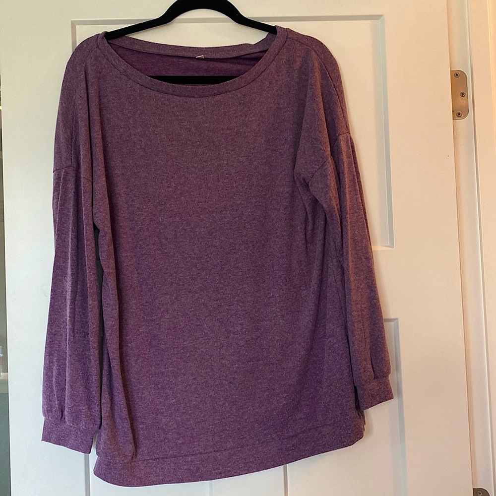 Comfy Purple Top size M